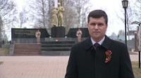 Поздравление главы Советского района Евгения Буренкова с Днем Великой Победы